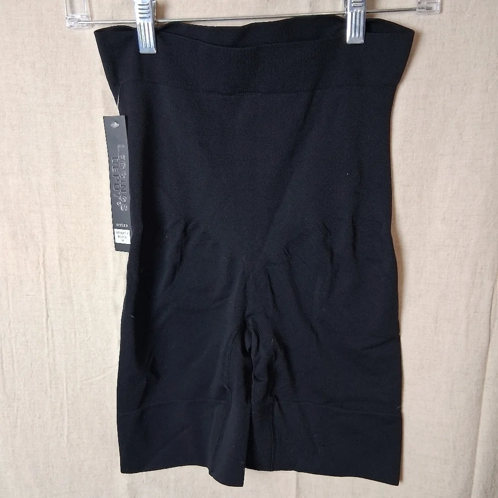 Leggings Depot Black Medium Shapewear - Picture 2 of 5